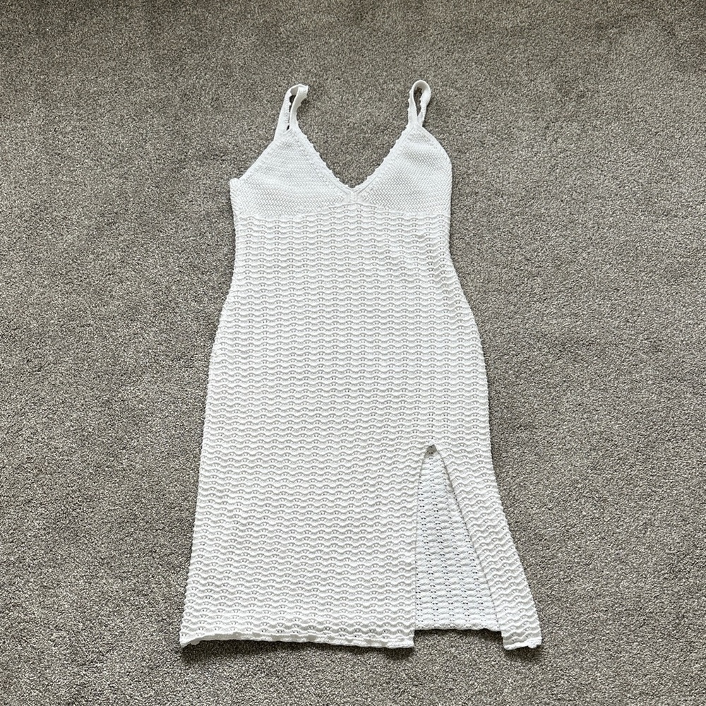 Wilfred Ivory Knit midi dress, worn once